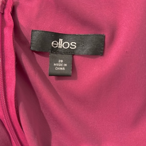 Ellos Fuchsia 28 Plus dress - Picture 4 of 5